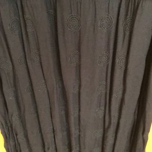 JJill black patterned dress